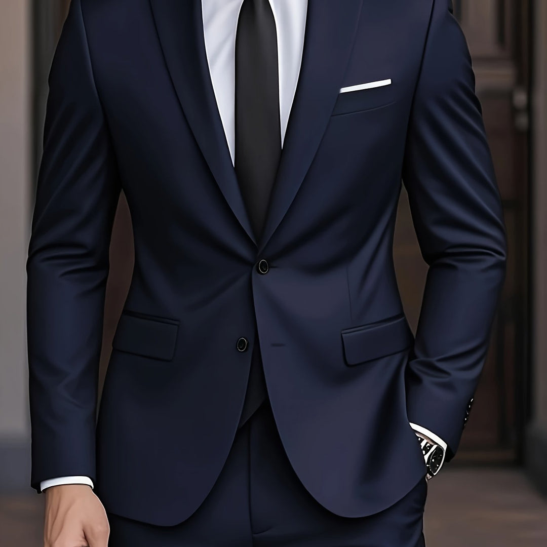 Men’s Two-Piece Suit | Single Breasted Notch Lapel