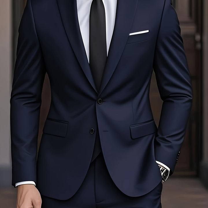 Men’s Two-Piece Suit | Single Breasted Notch Lapel