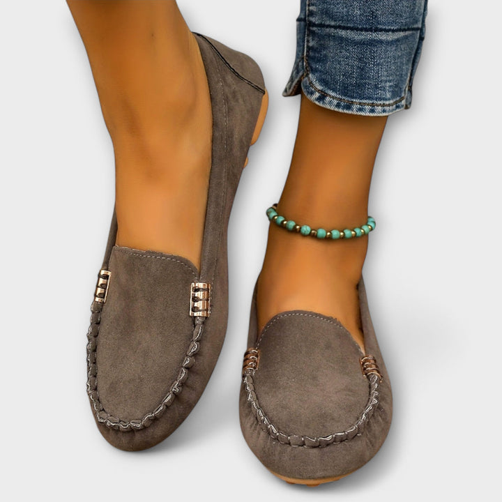 Loafers for Women | Stitched Slip-On