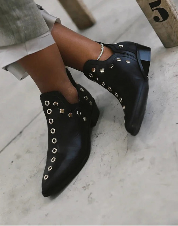 Boots for Women | Studded Upper Pointed Toe