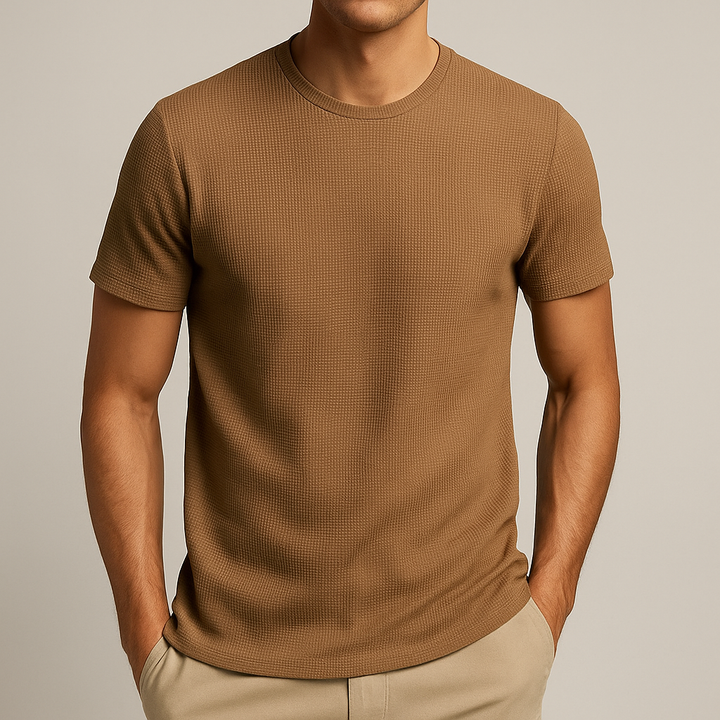 Men’s T-Shirt | Textured Short Sleeve