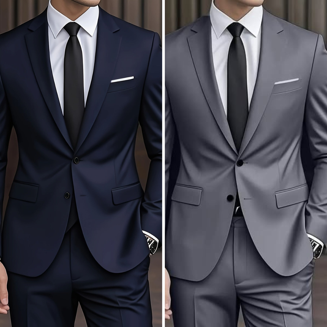 Men’s Two-Piece Suit | Single Breasted Notch Lapel