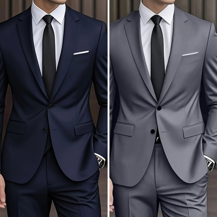 Men’s Two-Piece Suit | Single Breasted Notch Lapel