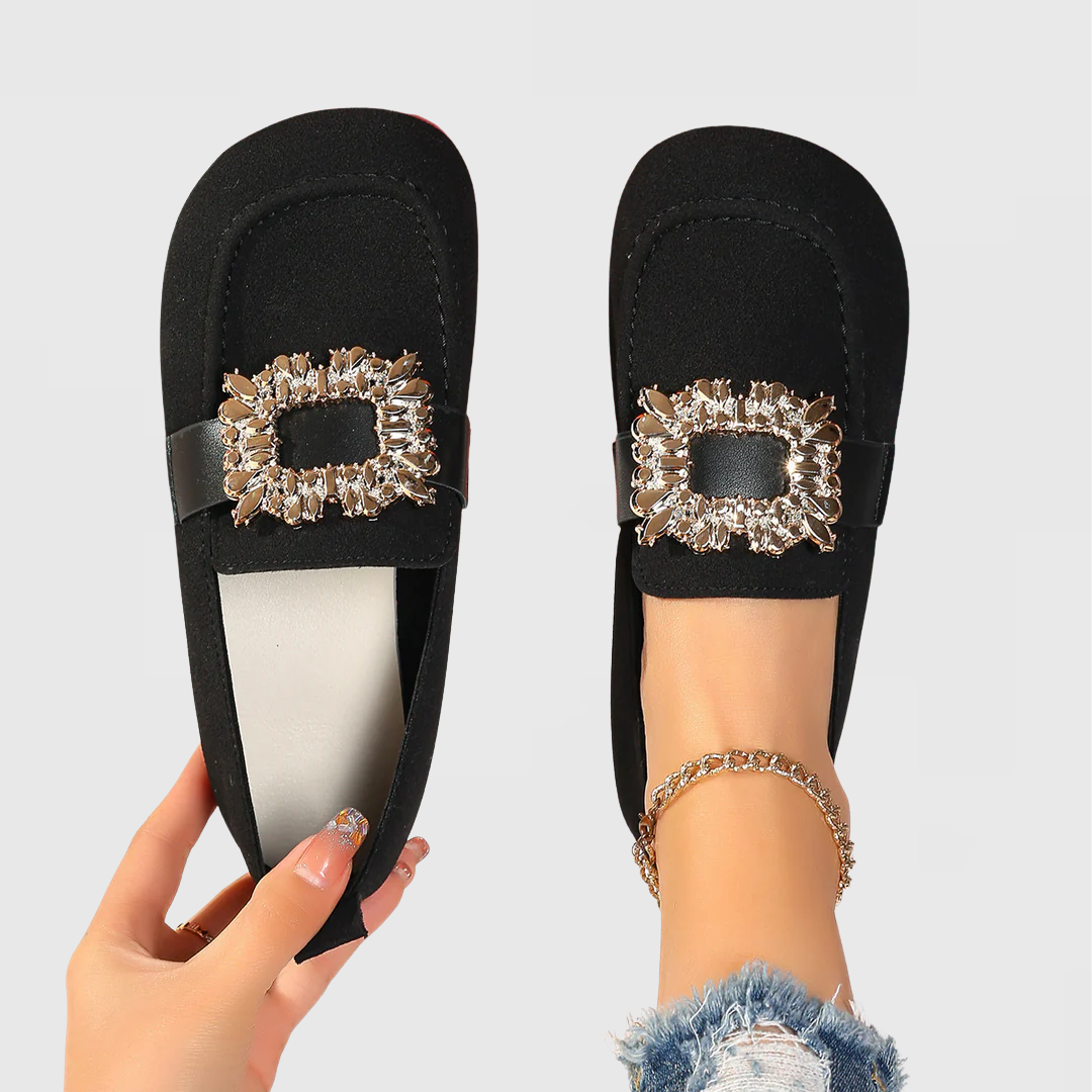 Loafers for Women | Decorative Front Low Cut
