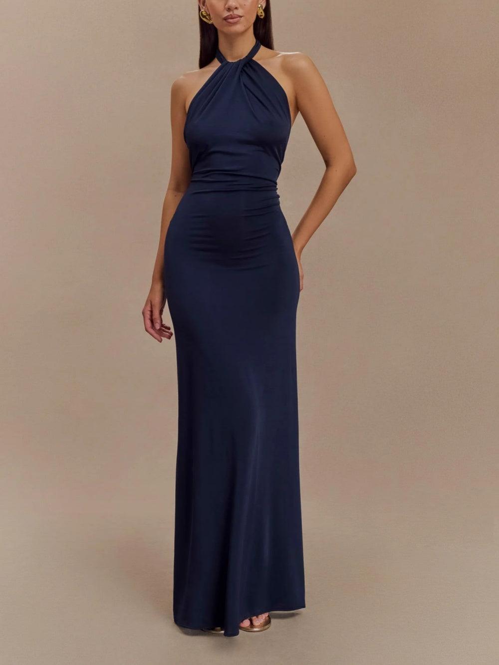 Women’s Dress | Halter Neck Maxi