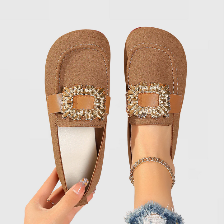 Loafers for Women | Decorative Front Low Cut