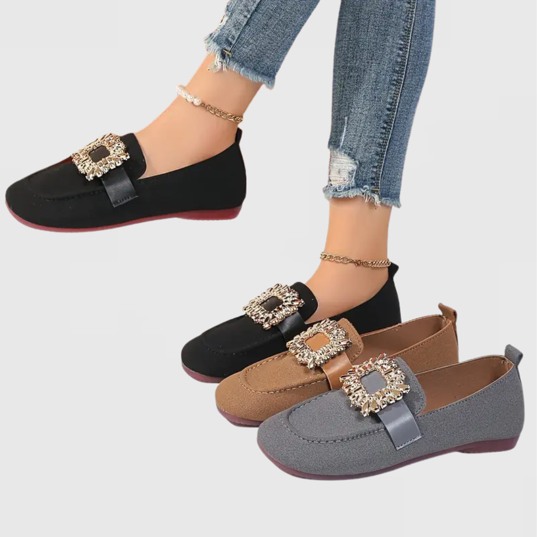 Loafers for Women | Decorative Front Low Cut