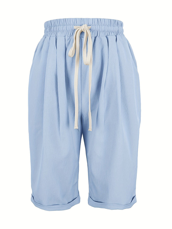 Women's Shorts | Cropped Pull-On Construction