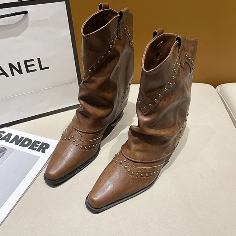 Boots For Women | Low Heel Ankle Cut