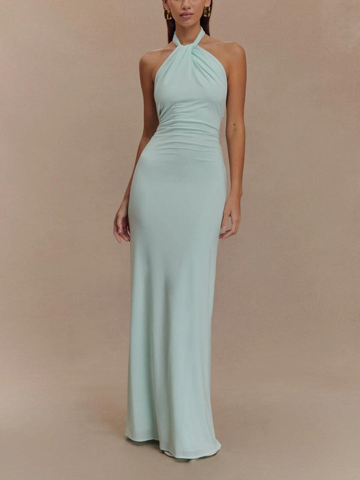 Women’s Dress | Halter Neck Maxi