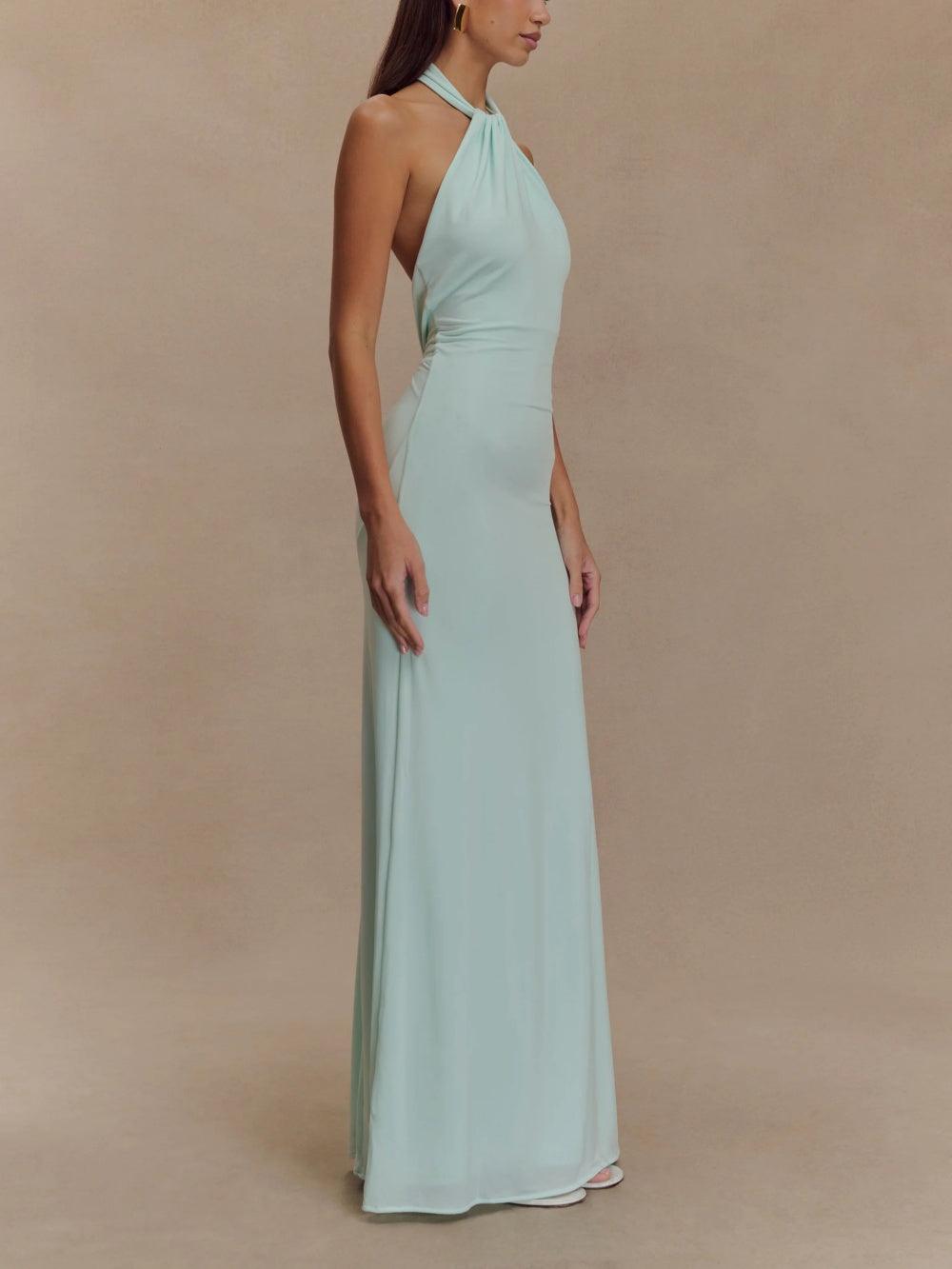 Women’s Dress | Halter Neck Maxi