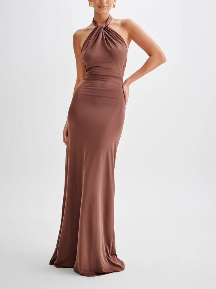 Women’s Dress | Halter Neck Maxi