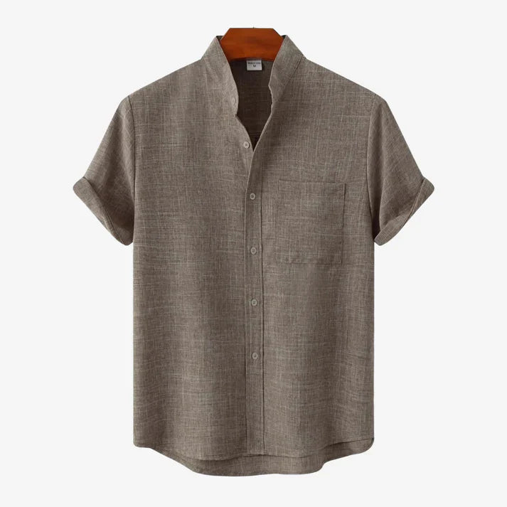 Men’s Button Down Shirt | Short Sleeve Chest Pocket