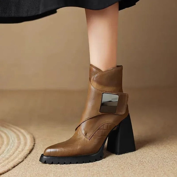 Boots For Women | Ankle-Length Shaft Upper Strap