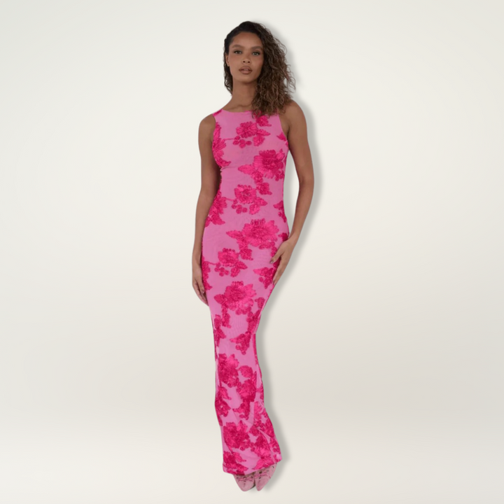 Women’s Dress | Floral Fitted Silhouette
