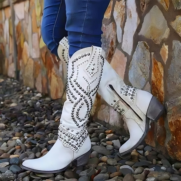 Cowboy Boots For Women | Studded Western Detailing