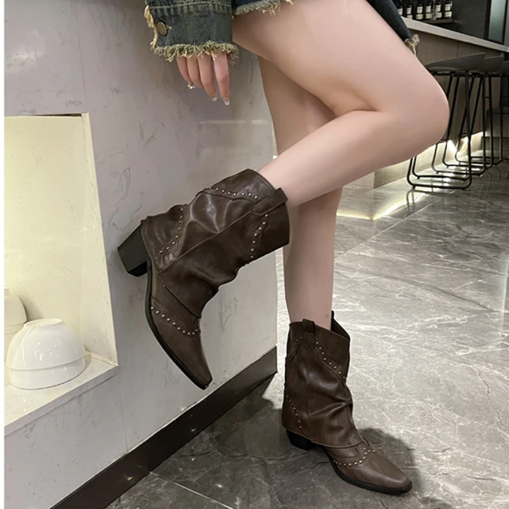 Boots For Women | Low Heel Ankle Cut