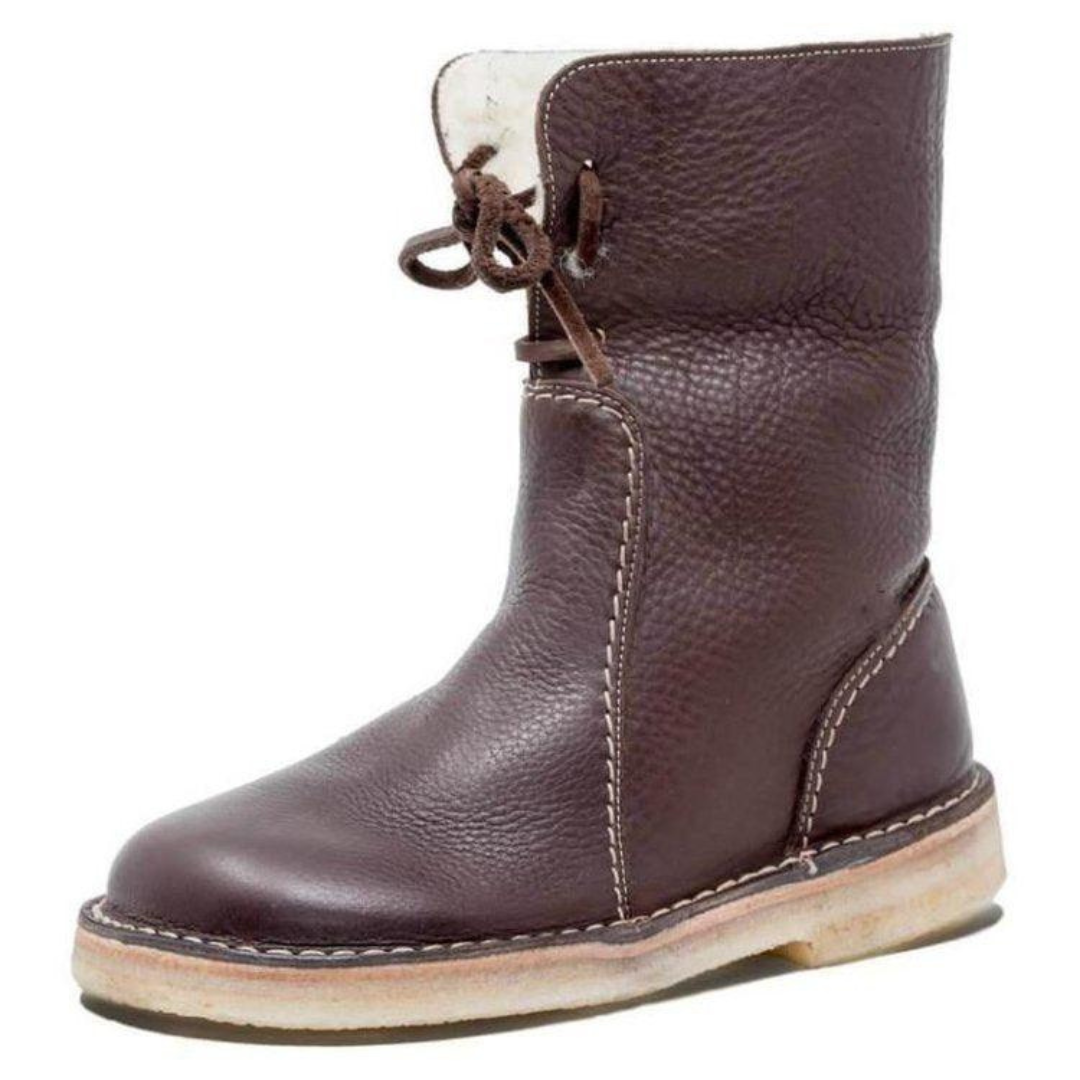 Boots For Women | Folded Cuff Ankle-Height