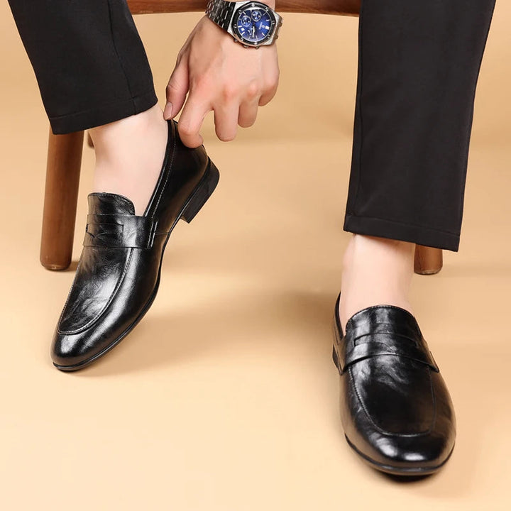 Men's Dress Shoes | Slip-On Strap Detail
