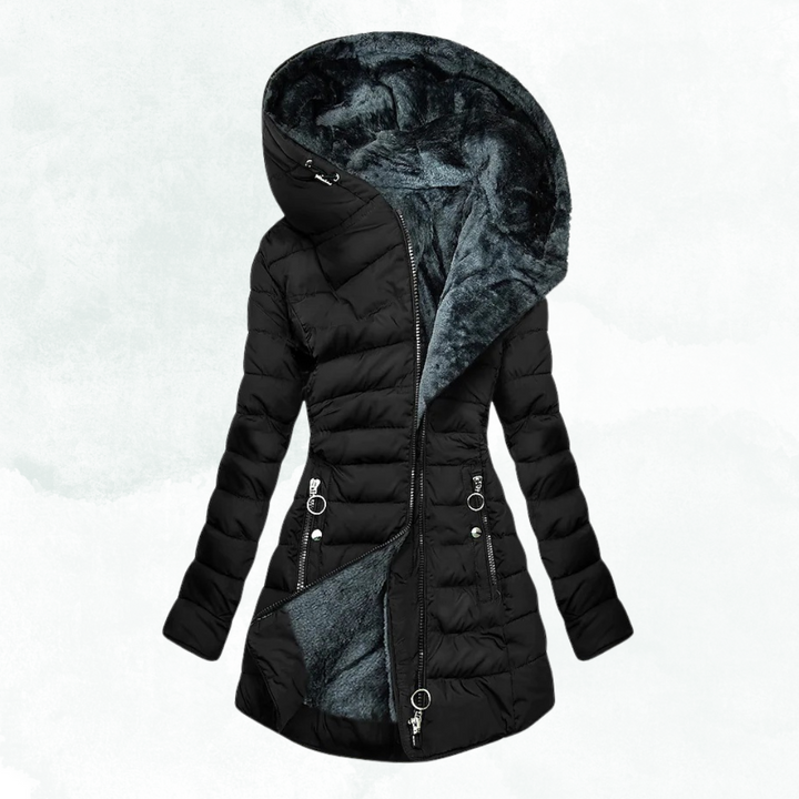 Women's Jacket | Zip Up Puffer