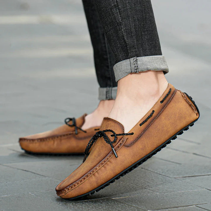 Men’s Loafers | Slip-On Moc Toe Style