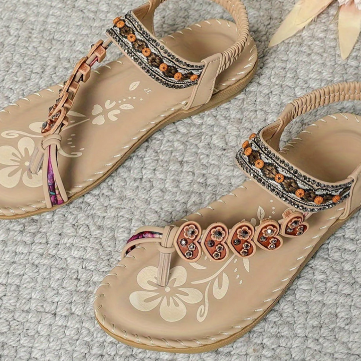 Sandals For Women | Decorative Center Strap