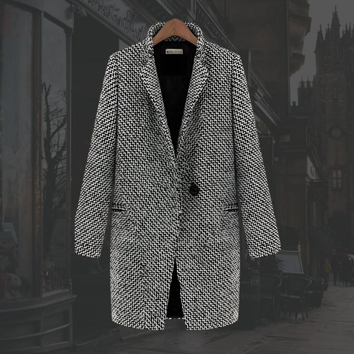 Women's Coat | Defined Lapel Neckline