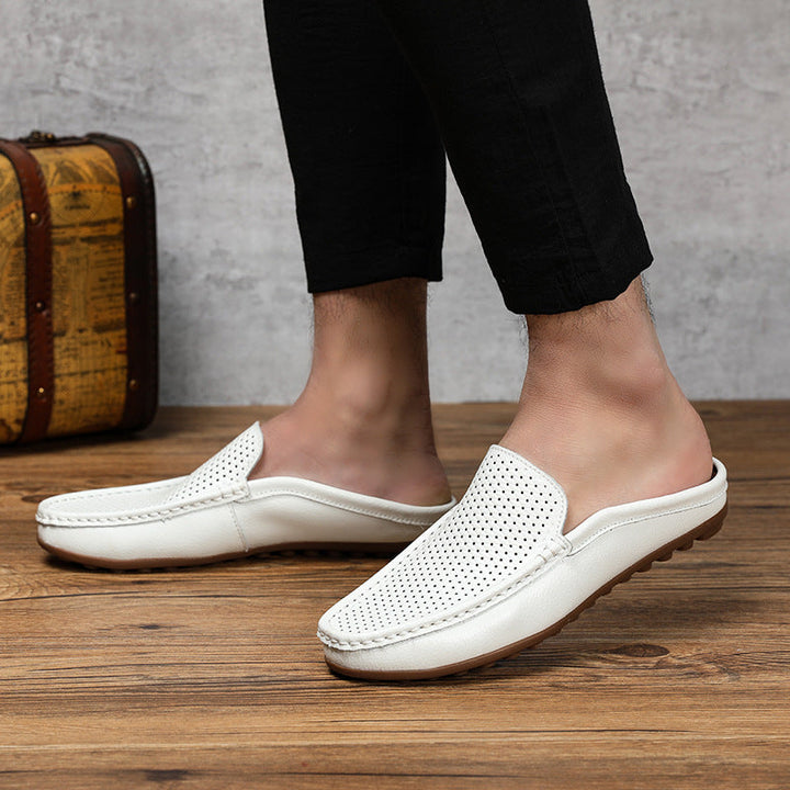 Men's Comfortable Loafers | Slip-On Perforated
