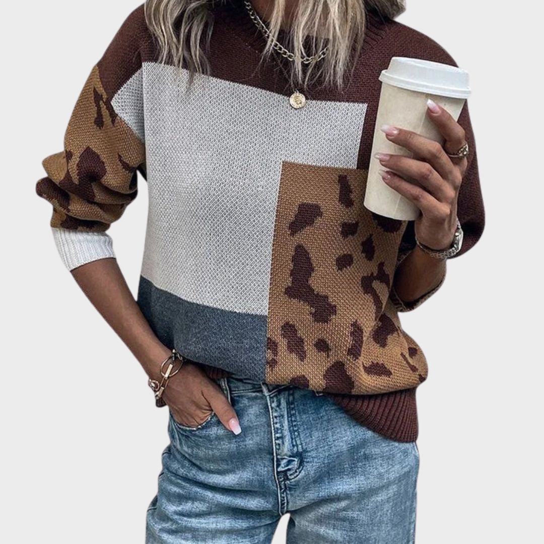 Women's Sweater | Round Neckline Long Sleeve