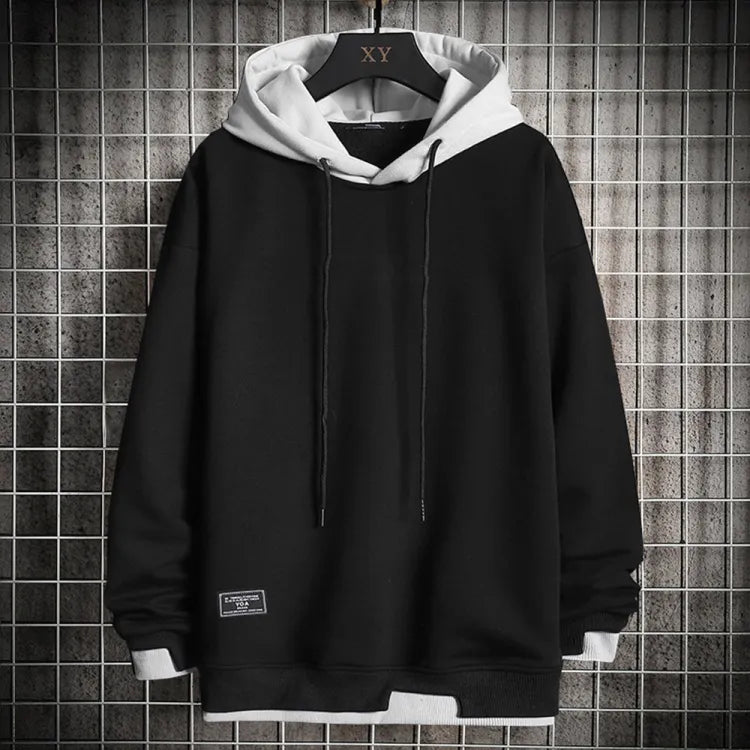 Men’s Hoodie | Two Tone Drawstring Design