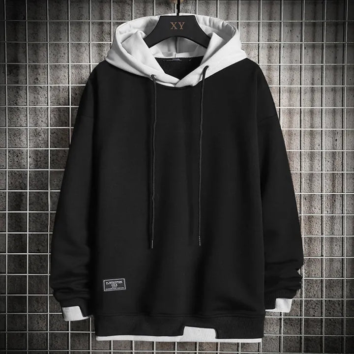 Men’s Hoodie | Two Tone Drawstring Design