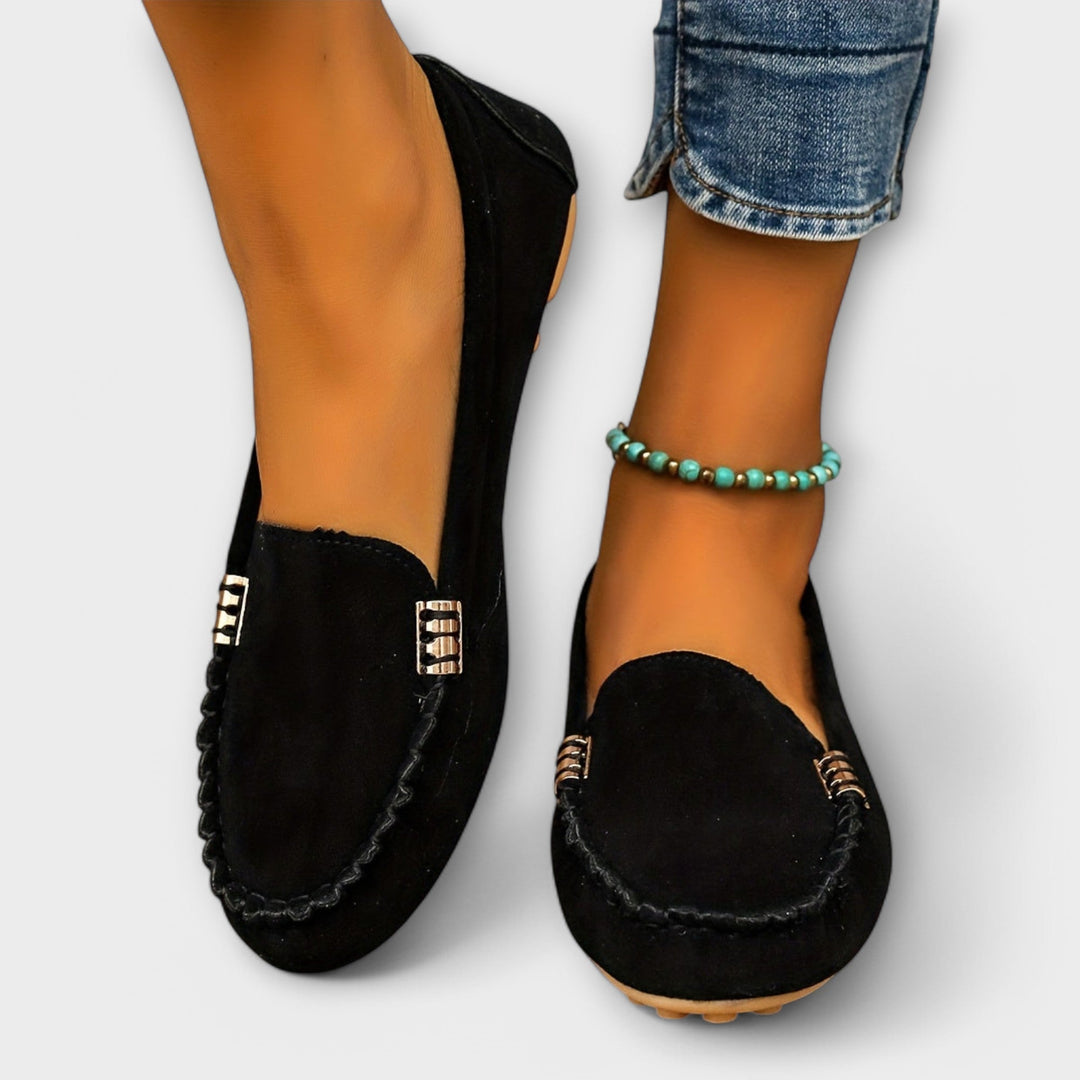 Loafers for Women | Stitched Slip-On