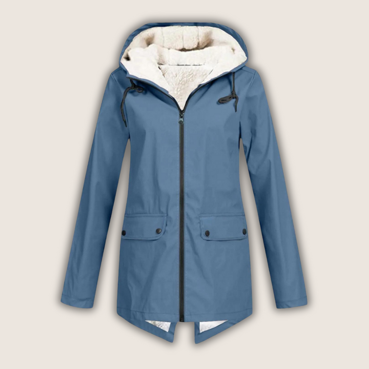 Women’s Winter Jacket | Hooded Zip-Front