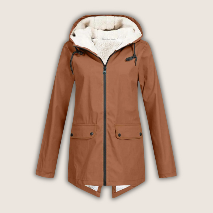 Women’s Winter Jacket | Hooded Zip-Front