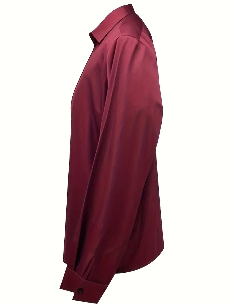 Women’s Blouse | Collared V-Neck