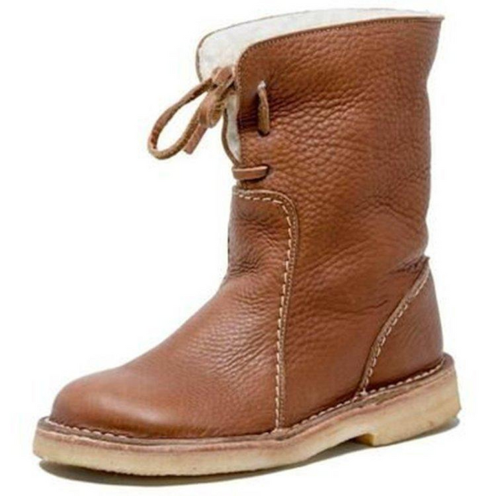 Boots For Women | Folded Cuff Ankle-Height