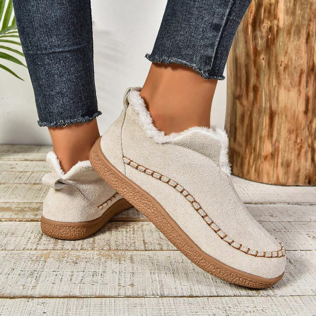 Boots for Women | Slip-On Stitch Detail