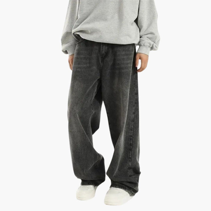 Men’s Jeans | Wide Leg Straight Fit