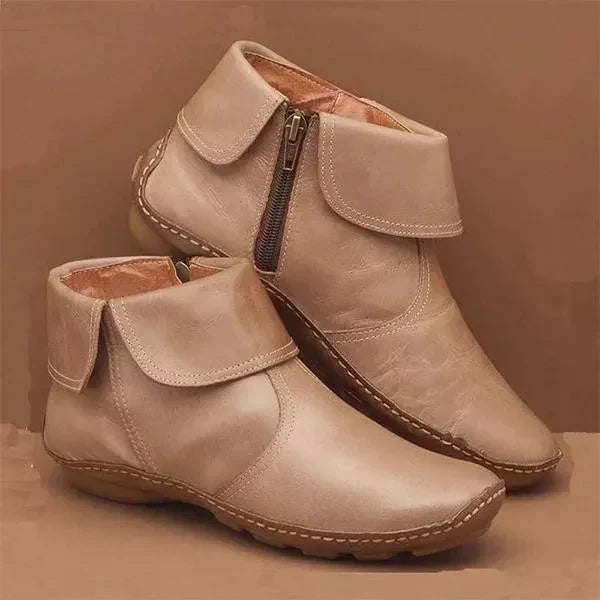 Boots for Women | Vintage-Style Contrast Stitching
