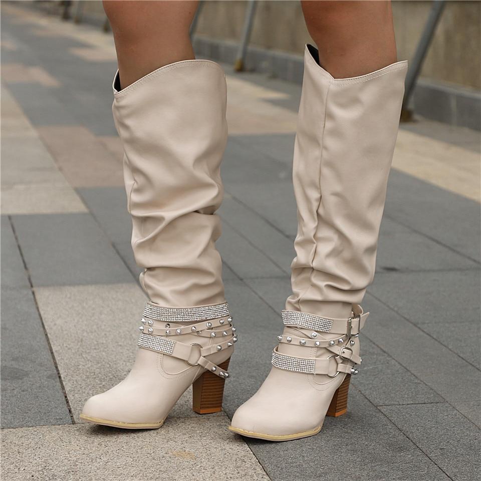 Boots For Women | Mid-Calf Buckle Closures