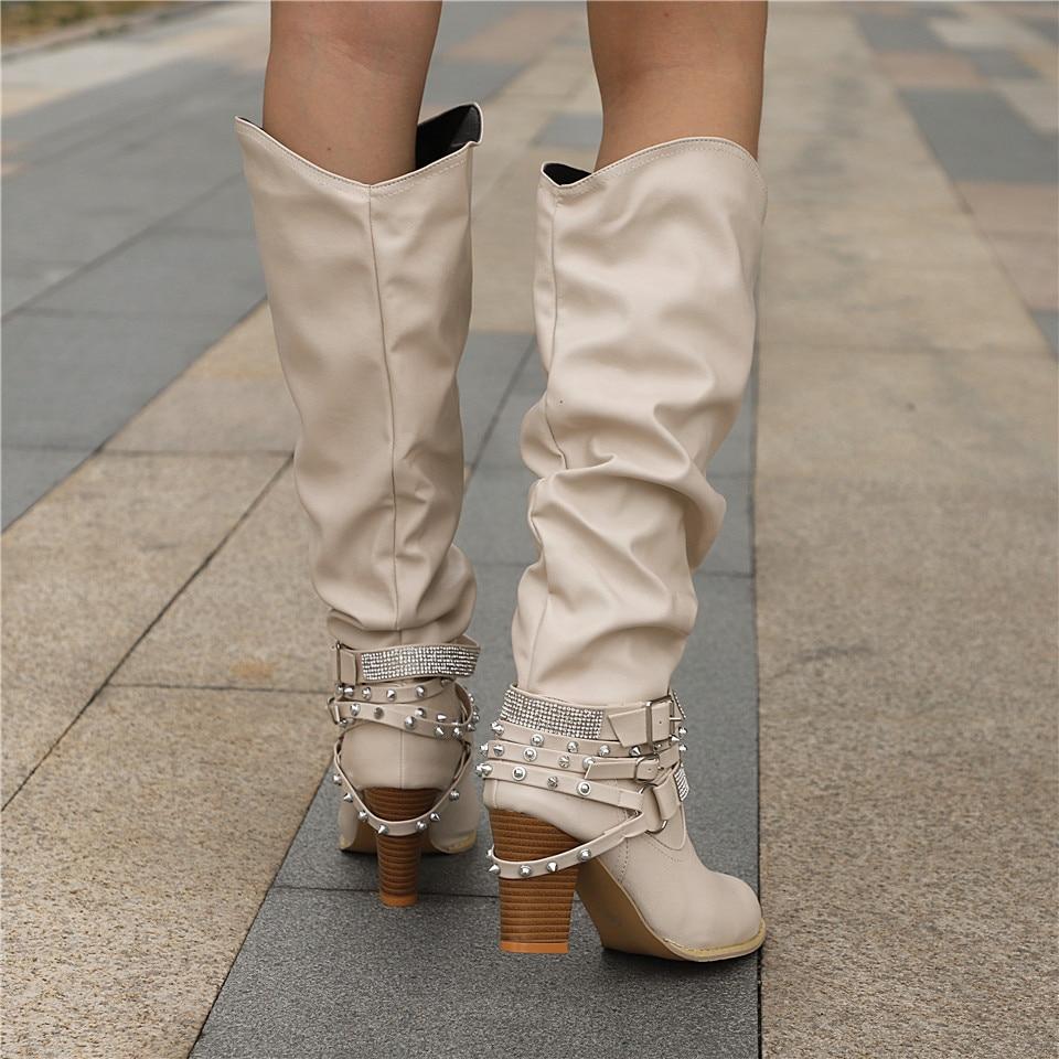 Boots For Women | Mid-Calf Buckle Closures