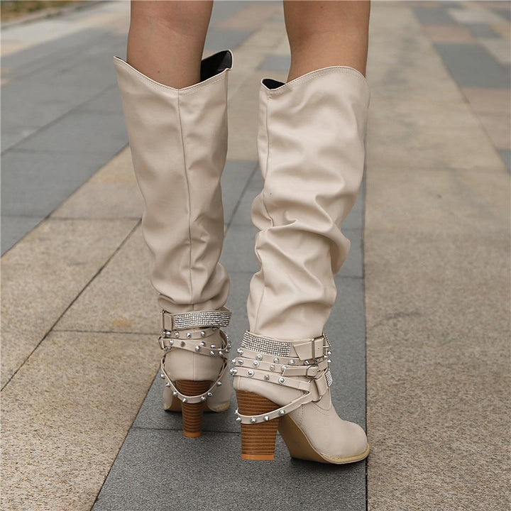 Boots For Women | Mid-Calf Buckle Closures