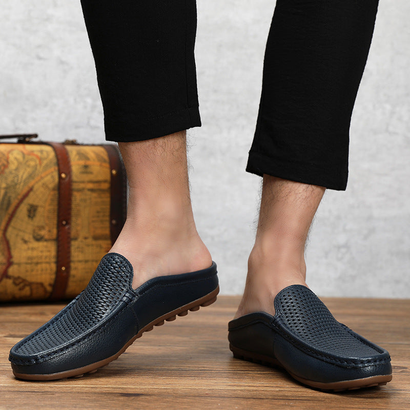 Men's Comfortable Loafers | Slip-On Perforated
