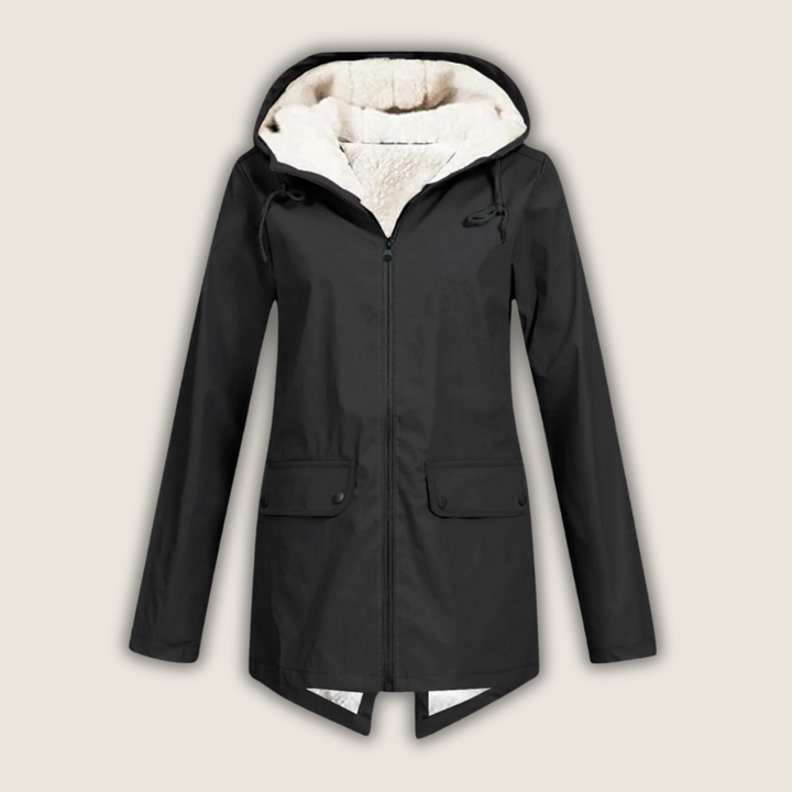 Women’s Winter Jacket | Hooded Zip-Front
