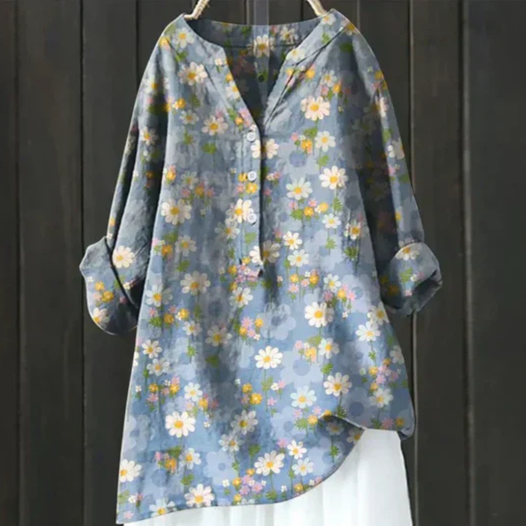 Women’s Blouse | Long Sleeve Floral Print