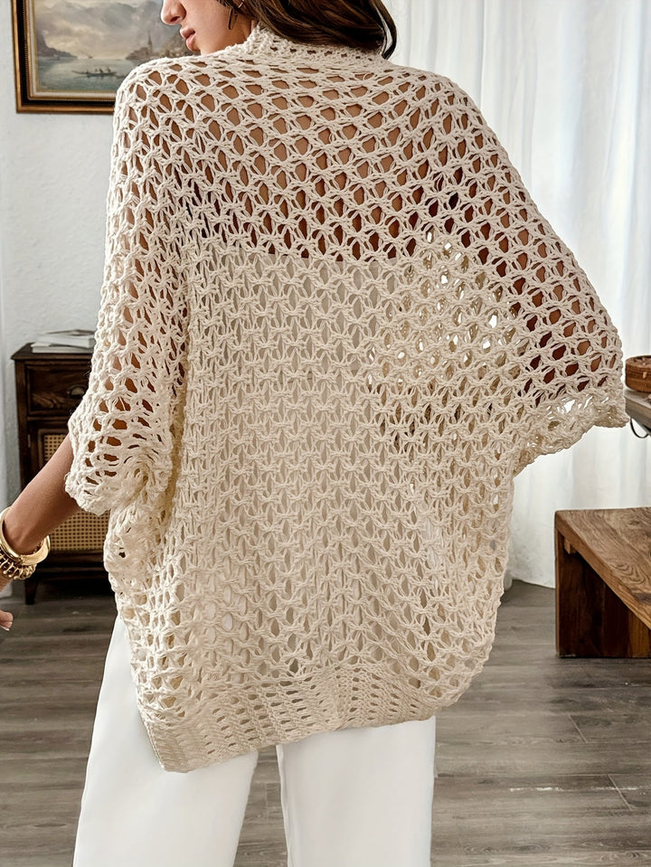 Women’s Cardigan | Open Pattern Surface