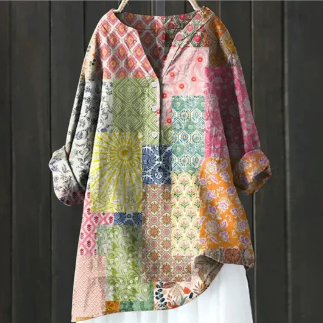 Women’s Blouse | Long Sleeve Floral Print
