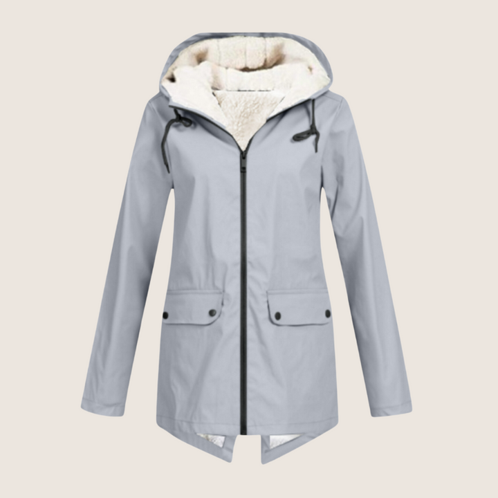 Women’s Winter Jacket | Hooded Zip-Front