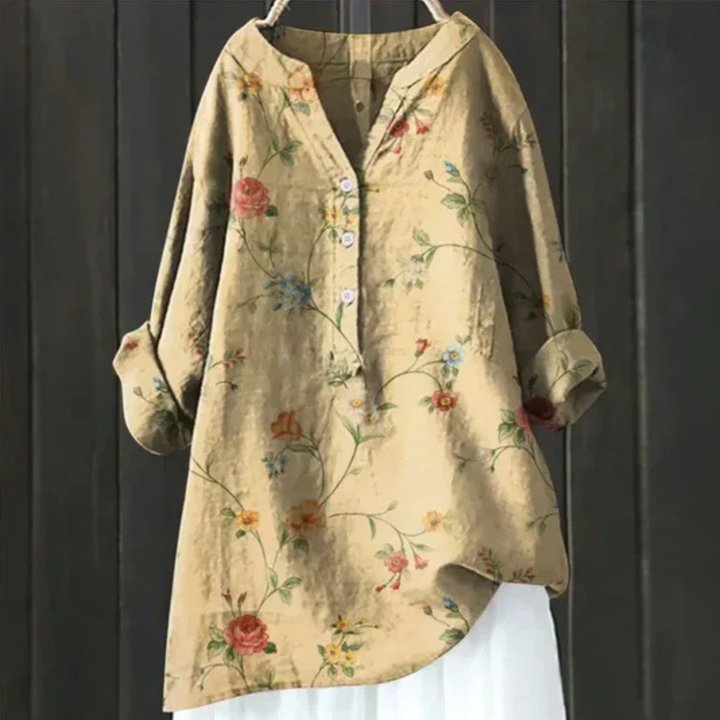 Women’s Blouse | Long Sleeve Floral Print
