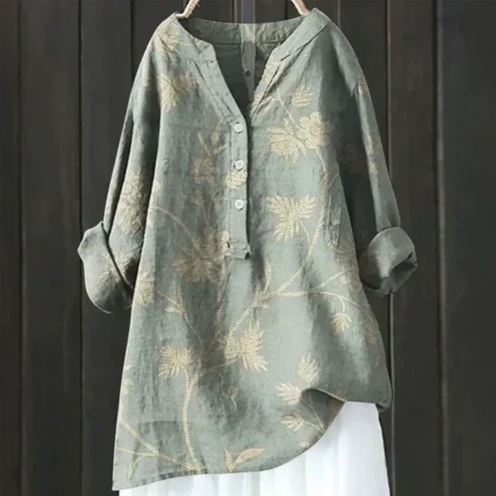 Women’s Blouse | Long Sleeve Floral Print